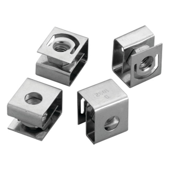 Hoffman AN1032 | Clip Nut Package for Rack Mounting Angel, 20 pcs, #10-32, Steel