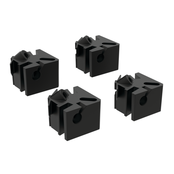 Hoffman APNLBLK | PolyPro Adjustable Panel Block Kit