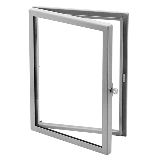 Hoffman APWK2420H | Hinged Window Kit, Type 12, 24.00x20.00x1.49, Gray, Steel