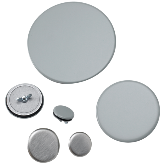 Hoffman AS056MLG | Hol-Sealers Hole Seal, 0.56in Dia., Lt Gray, Steel