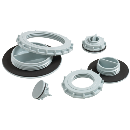 Hoffman AS300350400NM | Hol-Sealers Non-Metallic Hole Seal, 5.125 Dia., Plastic