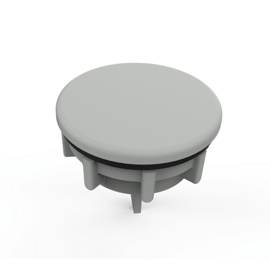 Hoffman ASPB05075NM | Hol-Sealers Non-Metallic Hole Seal, 1.57 Dia., Plastic