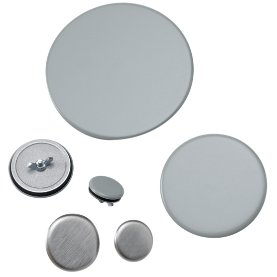 Hoffman ASPBG | Hol-Sealers Hole Seal, 1.22 Diameter, Gray, Steel