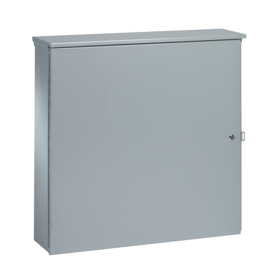 Hoffman ATC36R248 | T3-Box Telephone Cabinet, Type 3R, 36.00x24.00x8.00, Gray, Steel