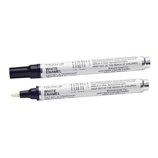 Hoffman ATPW60HGP | Touch-Up Paint Pen, Hoffman #60 White