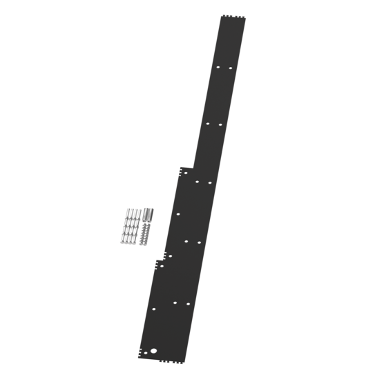 Hoffman AU8424FGK | Universal Free-Stand Baying Gasket Kit, 84.13x24.13x0.13, Black, Rubber