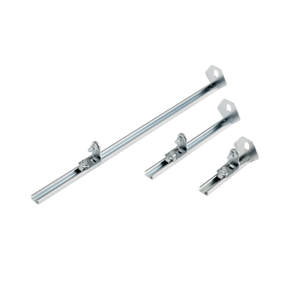 Hoffman CAM202 | Concept Adjustable-Depth Mounting Kits, fits 20.00 deep, 2 slides, Steel
