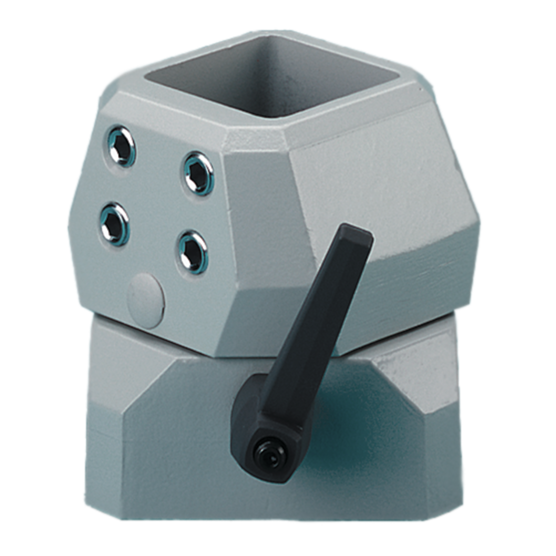 Hoffman CCS8FCLG | Compact Series 4 Flange Coupling, fits 80x80mm, Lt Gray, Aluminum