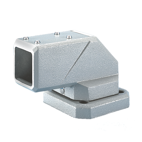 Hoffman CCS8SJLG | Compact Series 4 Set-Up Joint, fits 80x80mm, Lt Gray, Steel