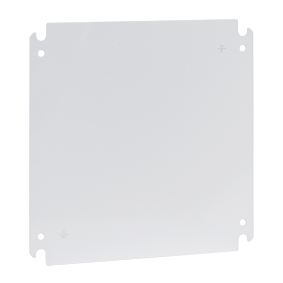 Hoffman CP2535 | Door Panel for Concept HMI Enclosure, fits 25.00x35.00, White, Steel
