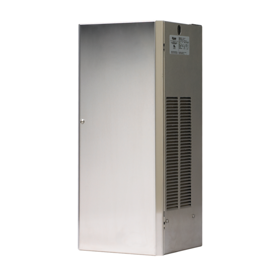 Hoffman CR230216G017 | ProAir Harsh Environment Outdoor SS with Controller Type 3R, CR23 1600 BTU 115v