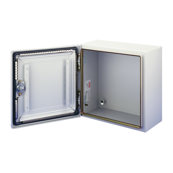 Hoffman CSD12126LGEMC | Concept EMC, Type 4, 12.00x12.00x6.00, Lt Gray, Steel