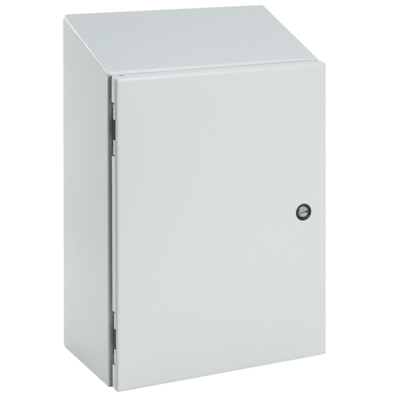 Hoffman CSD24208ST | Concept Sloped-Top, Type 4, 24.00x20.00x8.00, Lt Gray, Steel