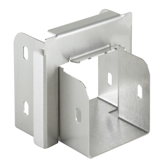 Hoffman CTS6644RRSS | Reducer, 6x6 to 4x4, SS Type 304, Sloped Right