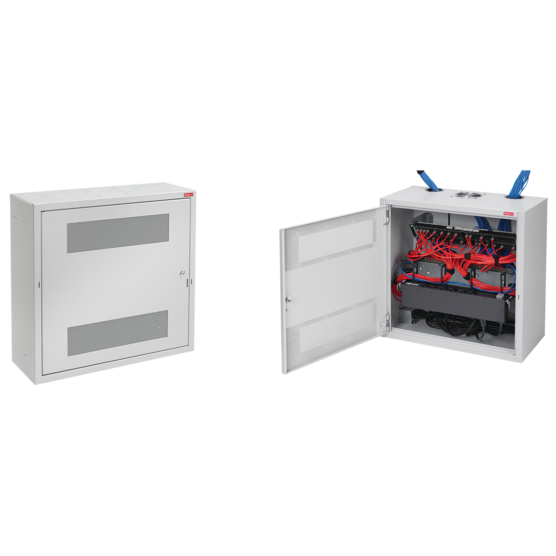 Hoffman DBS242412G | D-Box, Type 1, 24.00x24.00x12.00, Lt Gray, Steel