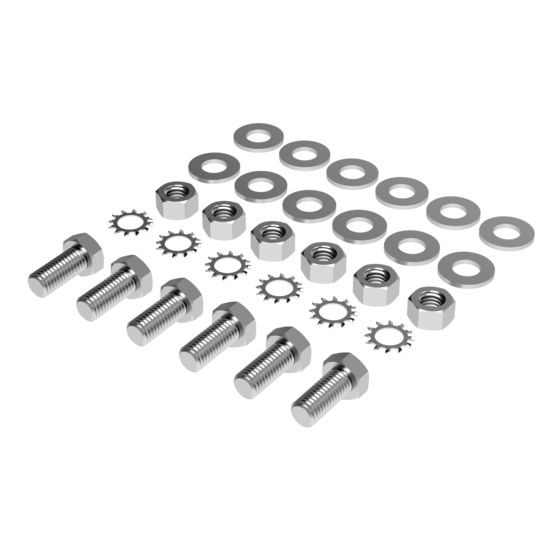 Hoffman EJ2DR | Open Frame Joining Kit, Fits Lan Racks, Steel