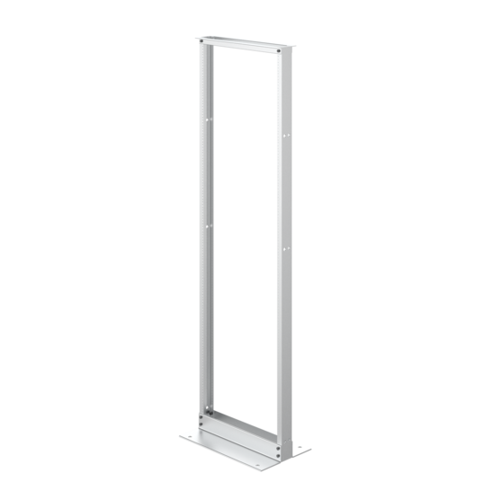 Hoffman EVR23FM45U | 2-Post Open Frame Rack, 84.00x24.25x15.00, Mill, Aluminum