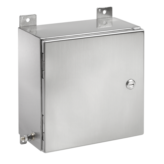 Hoffman EXE20166SS61 | Zonex ATEX- and IECEx-Certified, Type 4X, Hinged Cover, 20x16x6, 316 SS