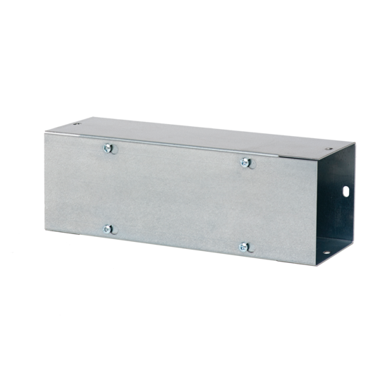 Hoffman F1212T160GV | Lay-In Type 1 Galvanized Wireway Straight Section, 12.00x12.00x60.00, Steel