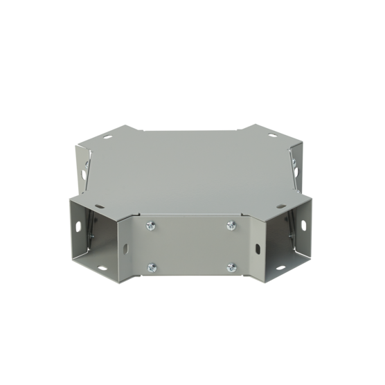 Hoffman F22X | Cross Fitting, fits 2.50x2.50, Gray, Steel