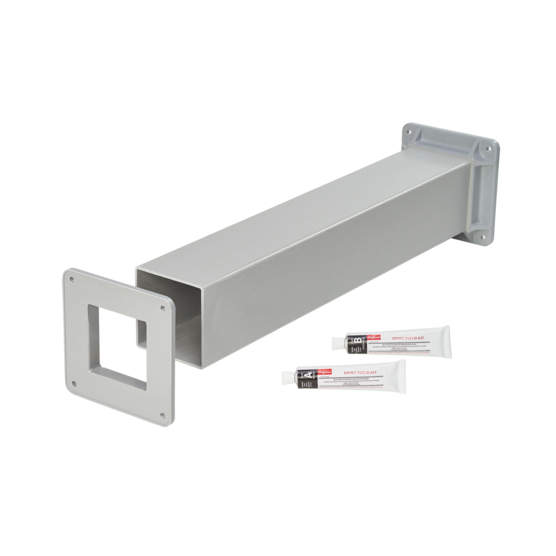 Hoffman F44WXFG | Cut-Off Fitting, 4.00x4.00, Fiberglass