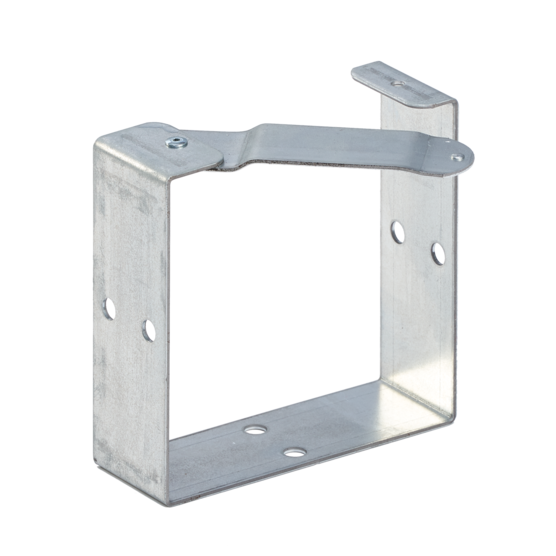 Hoffman F66GUCGV | Galvanized Universal U-Connector, fits 6.00x6.00, Steel