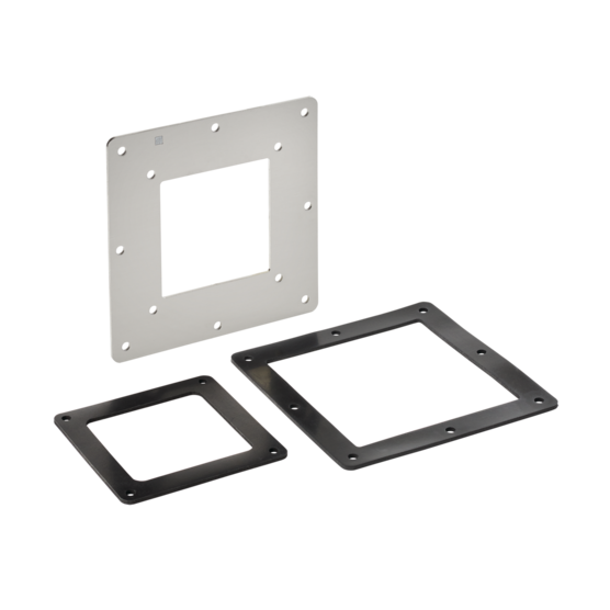Hoffman F66WR44SS | Reducer Bushings, 6x6 to 4x4, Center Hole, SS Type 304
