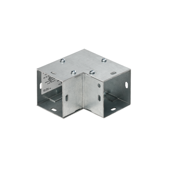 Hoffman F8890EGV | Galvanized 90-Degree Elbow, 8.00x8.00, Steel