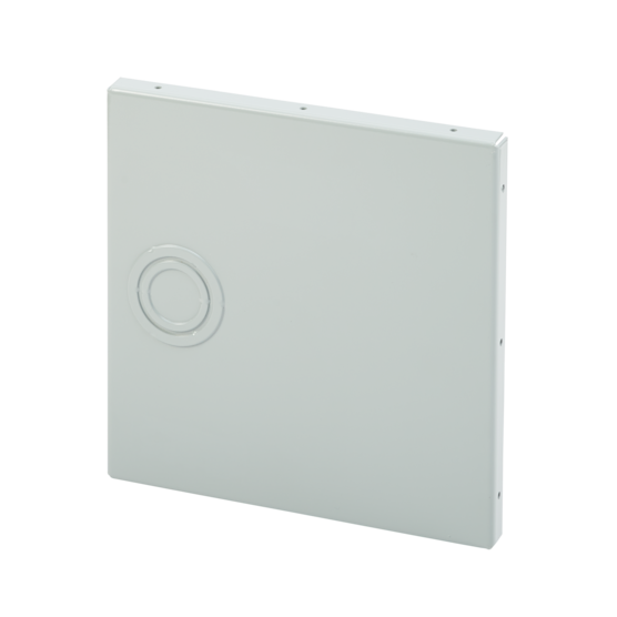 Hoffman F88GCPNK | Closure Plate without knockouts, 8.00x8.00, Gray, Steel