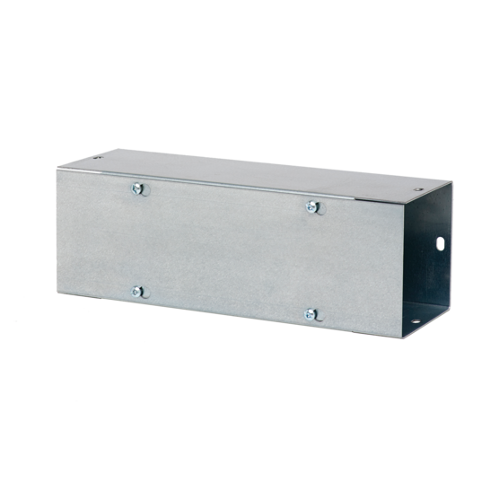 Hoffman F88T160GV | Lay-In Type 1 Galvanized Wireway Straight Section, 8.00x8.00x60.00, Steel