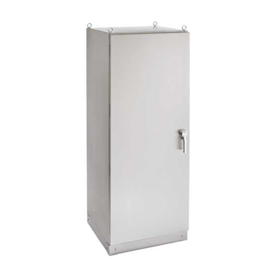 Hoffman FS180656SHP0 | FS66S Freestand, 316 SS, Single Access, 3 Pt Latch, 4X, 1879x618x485mm, 12g