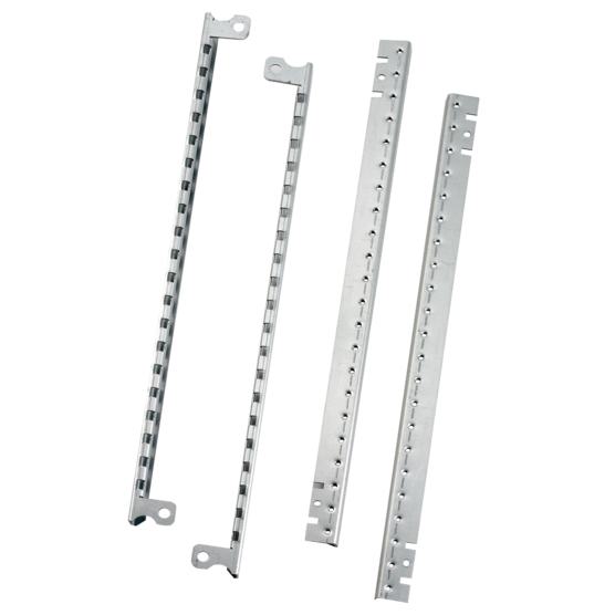Hoffman GAMR300 | Front and Back Vertical Accessory Mounting Rails, Fits 300mm, Steel