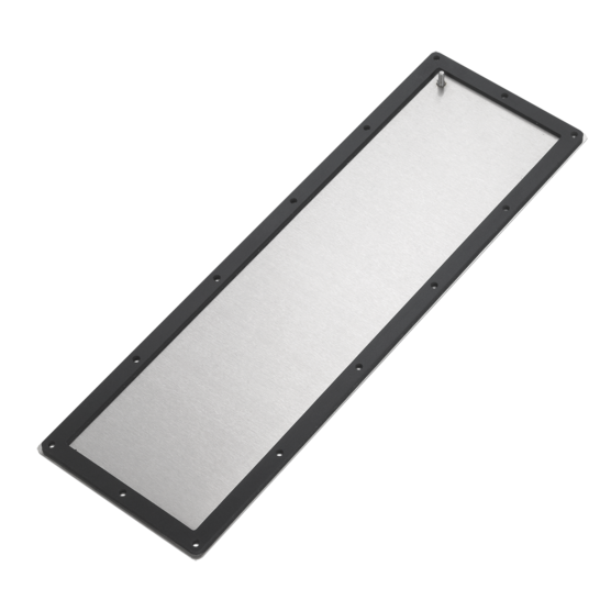 Hoffman GP208SS6 | 20 in. x 8 in. EXE Gland Plate, SS Type 316