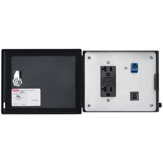 Hoffman HDP5ETHCC | InterSafe Data Interface Port for Ethernet/ProfiNet, Duplex, Polycarbonate
