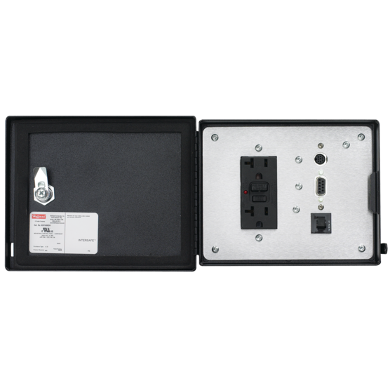 Hoffman HGF58MDHSS | InterSafe Data Interface Port for Data Highway Plus, GFCI, SS Type 304