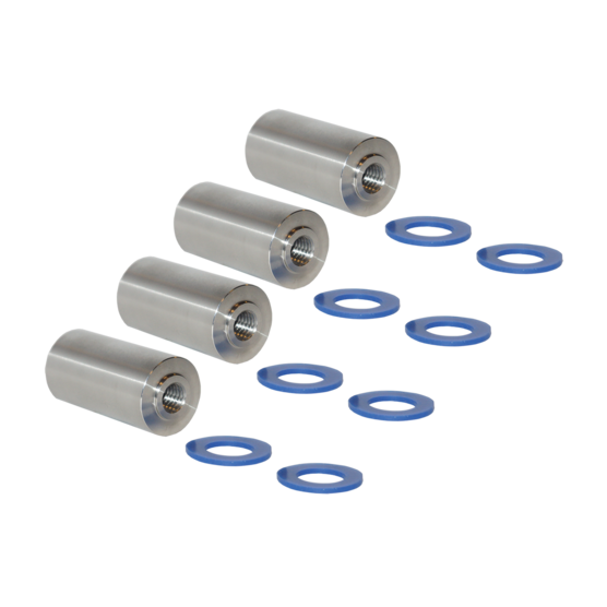 Hoffman HSSOK2SS | HyShed IP69K Stand-Off Kit, 2.00, Stainless Steel 304