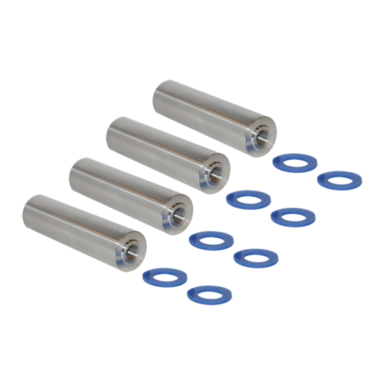 Hoffman HSSOK4SS | HyShed IP69K Stand-Off Kit, 4.00, Stainless Steel 304