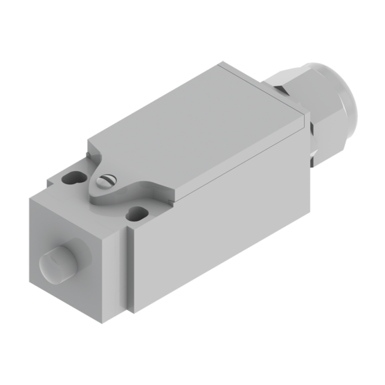 Hoffman LDSWITCH | Touch-Safe UL Light Switch, Pg 11 cable gland entry, Plastic