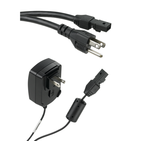 Hoffman LF120VCORD | Power Cord for PaneLite Enclosure Light, Fluorescent, 72 inch, Black