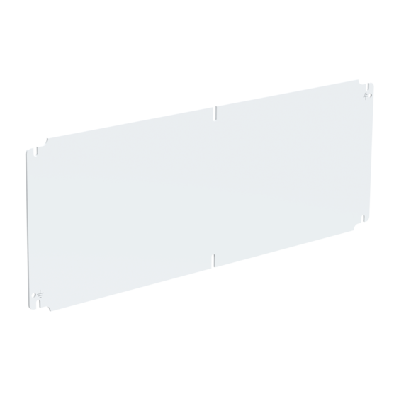 Hoffman LP2377G | Inline Landscape Panels, fits 230x770mm, Steel