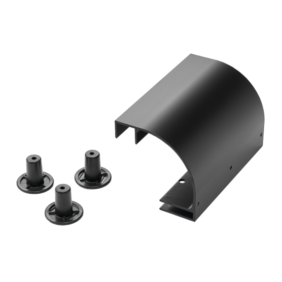Hoffman LSRDG | Stringer Radius Drop Kit, Gray, Aluminum