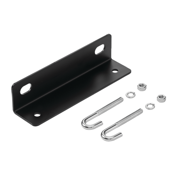 Hoffman LWASK12G | Wall Angle Support, fits 12.00, Gray, Steel