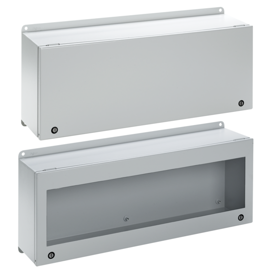 Hoffman LWC239316 | InLine Landscape, Type 4 and 12, 230x930x155mm, with Window, Gray, Steel