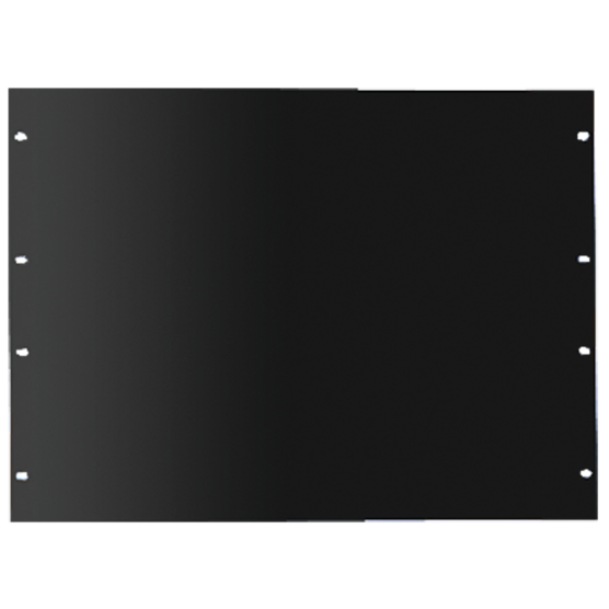 Hoffman P19RPP1UB | Rack Panel for 19-in. Racks, 1U, Black, Steel