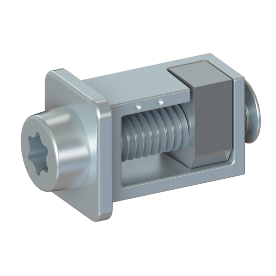 Hoffman P2ACNFP | ProLine G2 Fastener Packages, M6 Cage Nuts and Screws