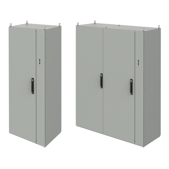Hoffman P2KDR18124 | ProLine G2 Disconnect Packages, Type 12, Right-Hand, 2-Dr, 1800x1200x400
