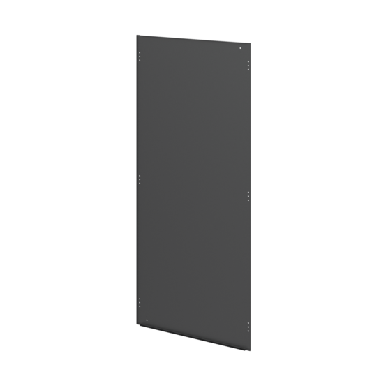 Hoffman PB209B | ProLine Side Barrier Panels, 76.34x33.59x1, Black, Steel