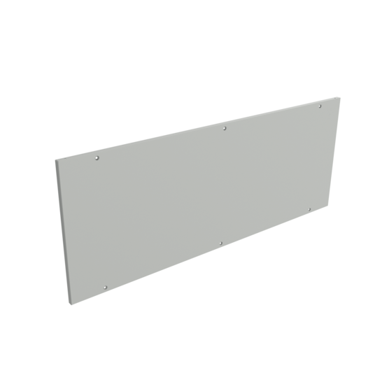 Hoffman PCS412GLD | PROLINE Gold Series Solid Cover Rear, fits 1400x1200mm, Lt Gray