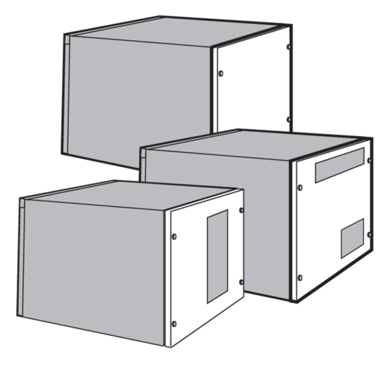 Hoffman PCS5A6RSS | Rear Cover for ProLine Sloped-Front HMI, fits 682x600mm, SS Type 304