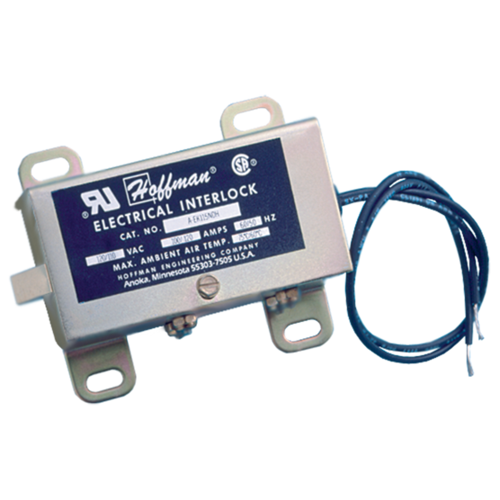 Hoffman PEK115NDH | Electrical Interlock, fits door bar, Steel 120v